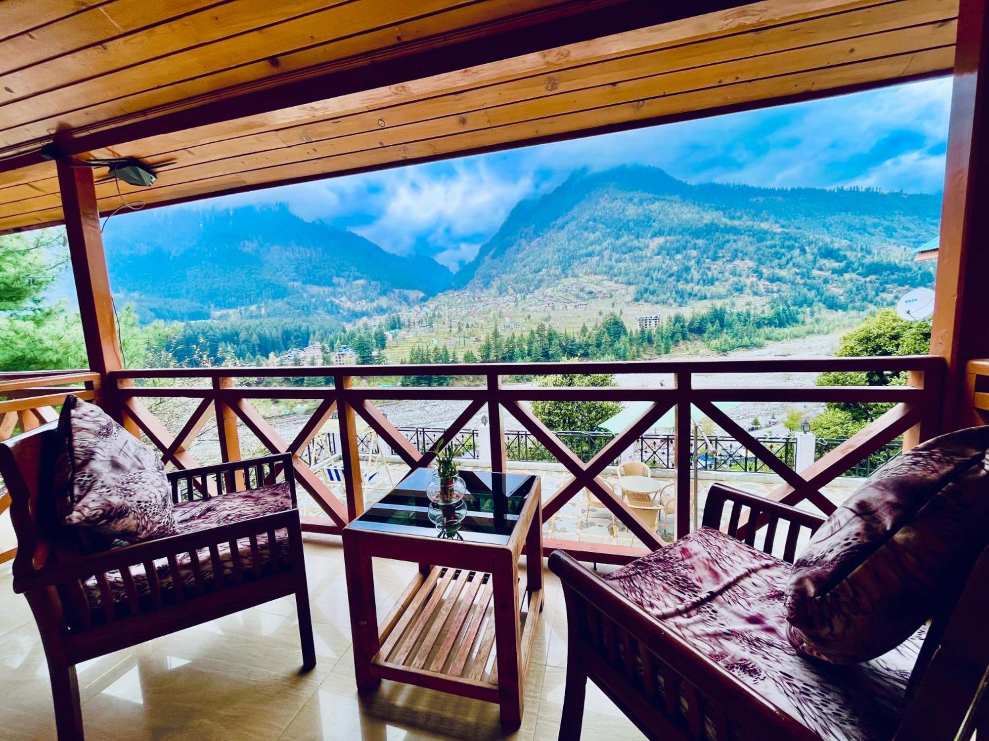 Hotel Hollywood Vibes #Riverview #Premium Rooms #Prime Location #Most Awarded #Parking #Top Rated #Open Terrace #Lawn #Best Selling Hotel In Manali Exterior photo